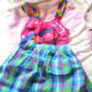 Girls Trolls Swimsuit, size 5/6 , Bundle